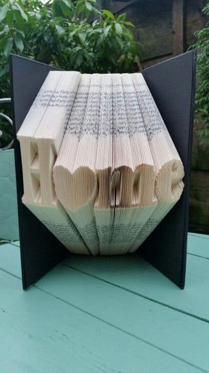 Folded Book Art